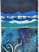 Cargar imagen en el visor de la galería, Boardshort: Ocean Border Panel (grainline)