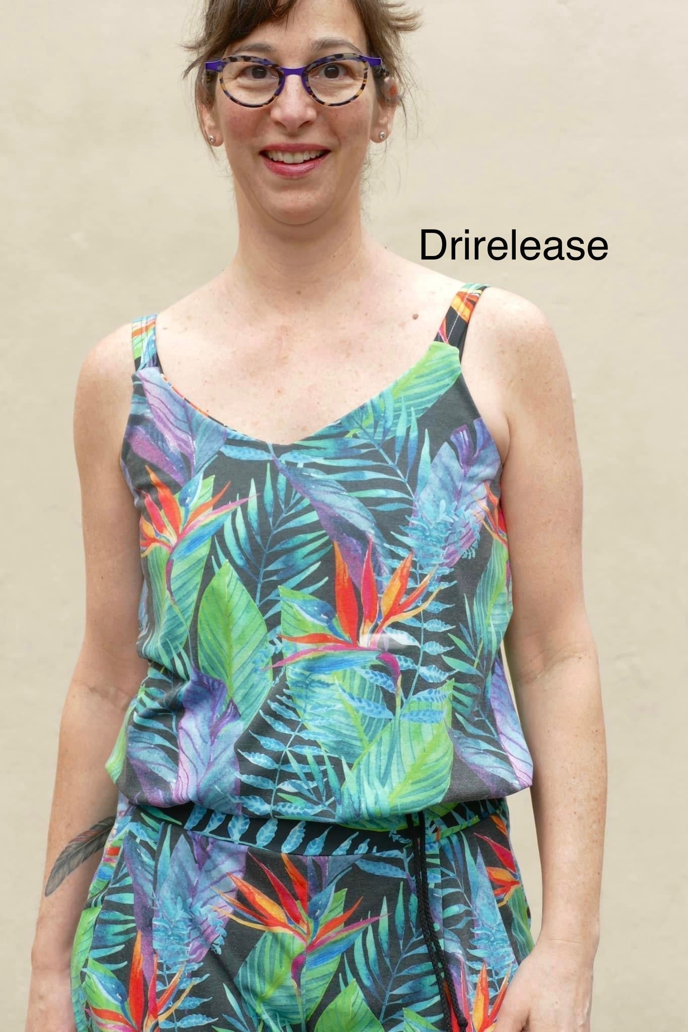 Boardshort: Bird of Paradise (18" Precut)