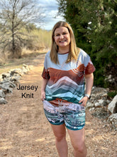 Load image into Gallery viewer, Jersey Knit: Desert Border