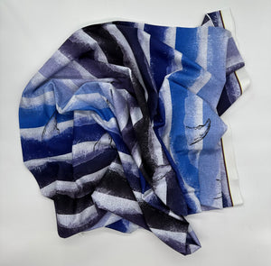 Jersey Knit: Shark Stripes