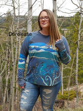 Load image into Gallery viewer, Boardshort: Ocean Border Panel (grainline)