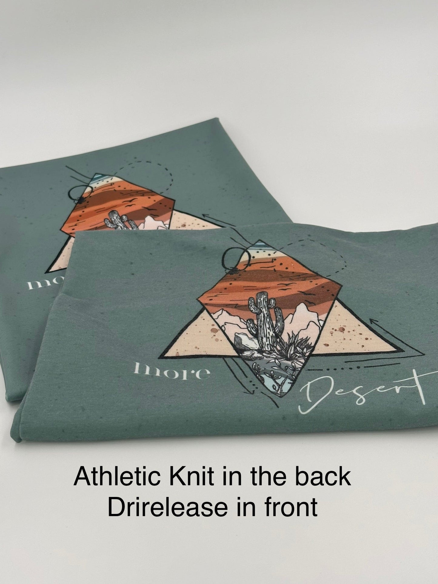 Athletic French Terry: Desert Panel