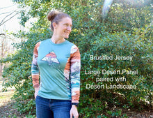 Load image into Gallery viewer, Jersey Knit: Desert Panel