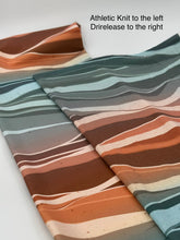 Load image into Gallery viewer, Athletic French Terry: Canyon Stripes