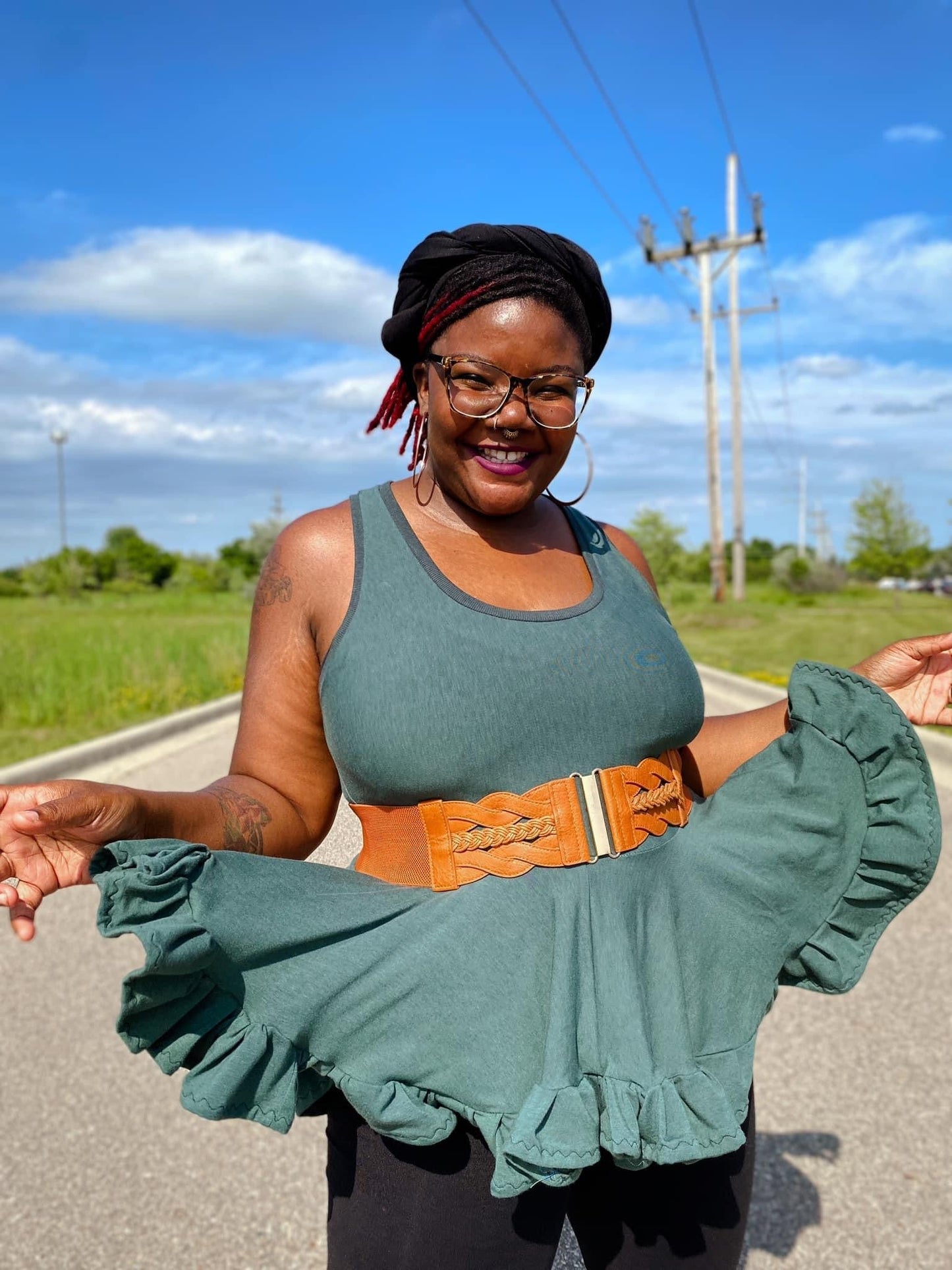 Rib 2x2: Tencel/Organic Cotton/Spandex - Pine