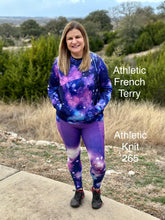 Load image into Gallery viewer, Jersey Knit:  Space Border