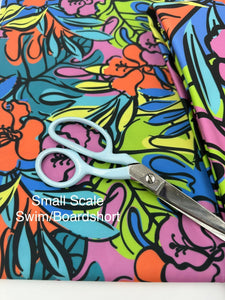 Swim Poly: Hibiscus