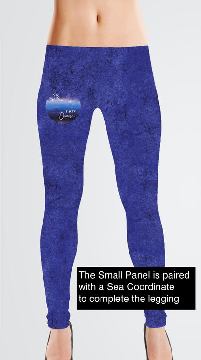 Athletic French Terry: Ocean Panel