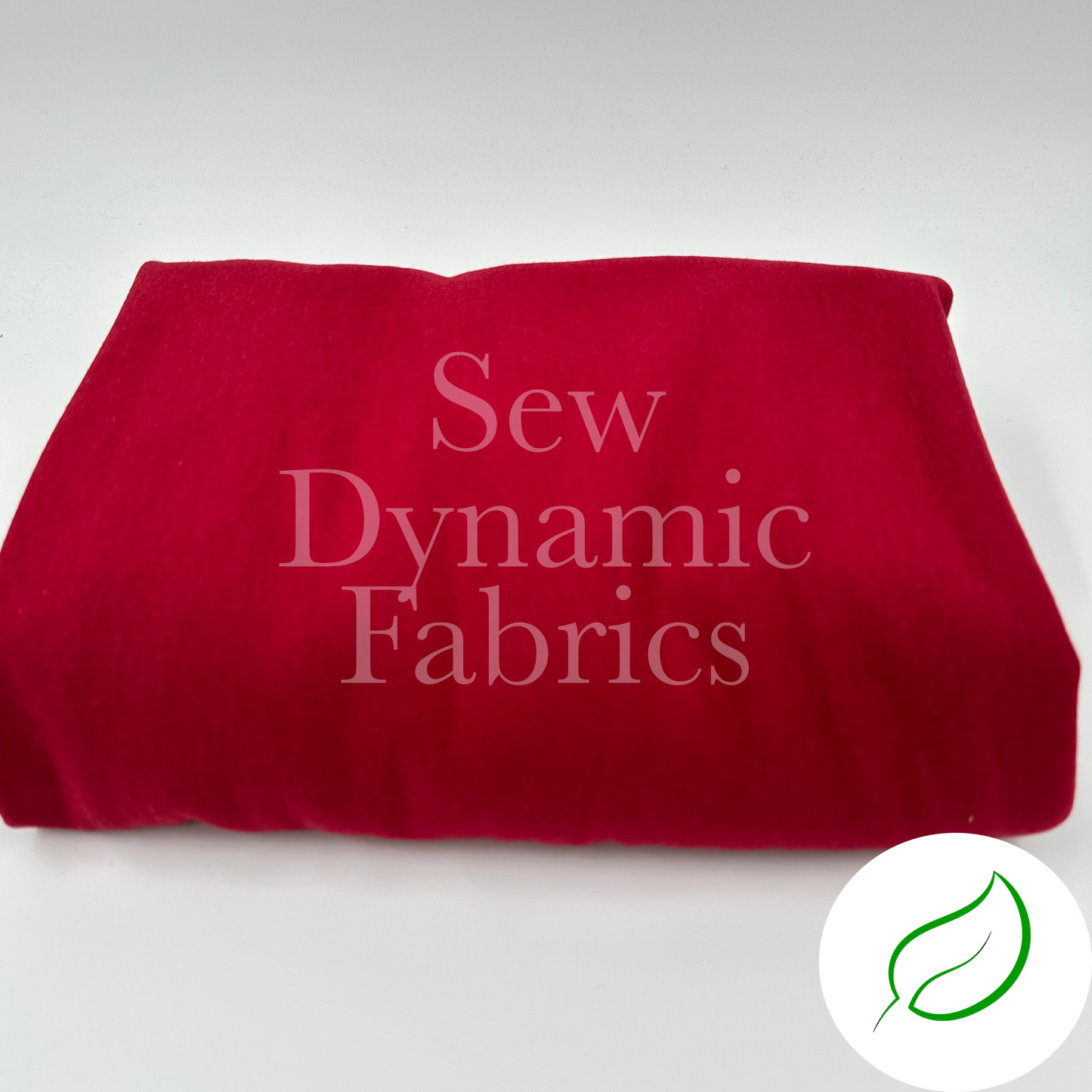 Jersey: Tencel/Organic Cotton/Spandex - Scarlet