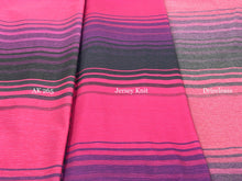 Load image into Gallery viewer, AK 265: Pink/Purple Stripes (cross grain)
