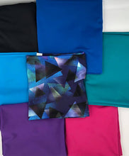 Load image into Gallery viewer, Solid Repreve Athletic Knit: Classic Blue (16.2 recycled bottles per yard)