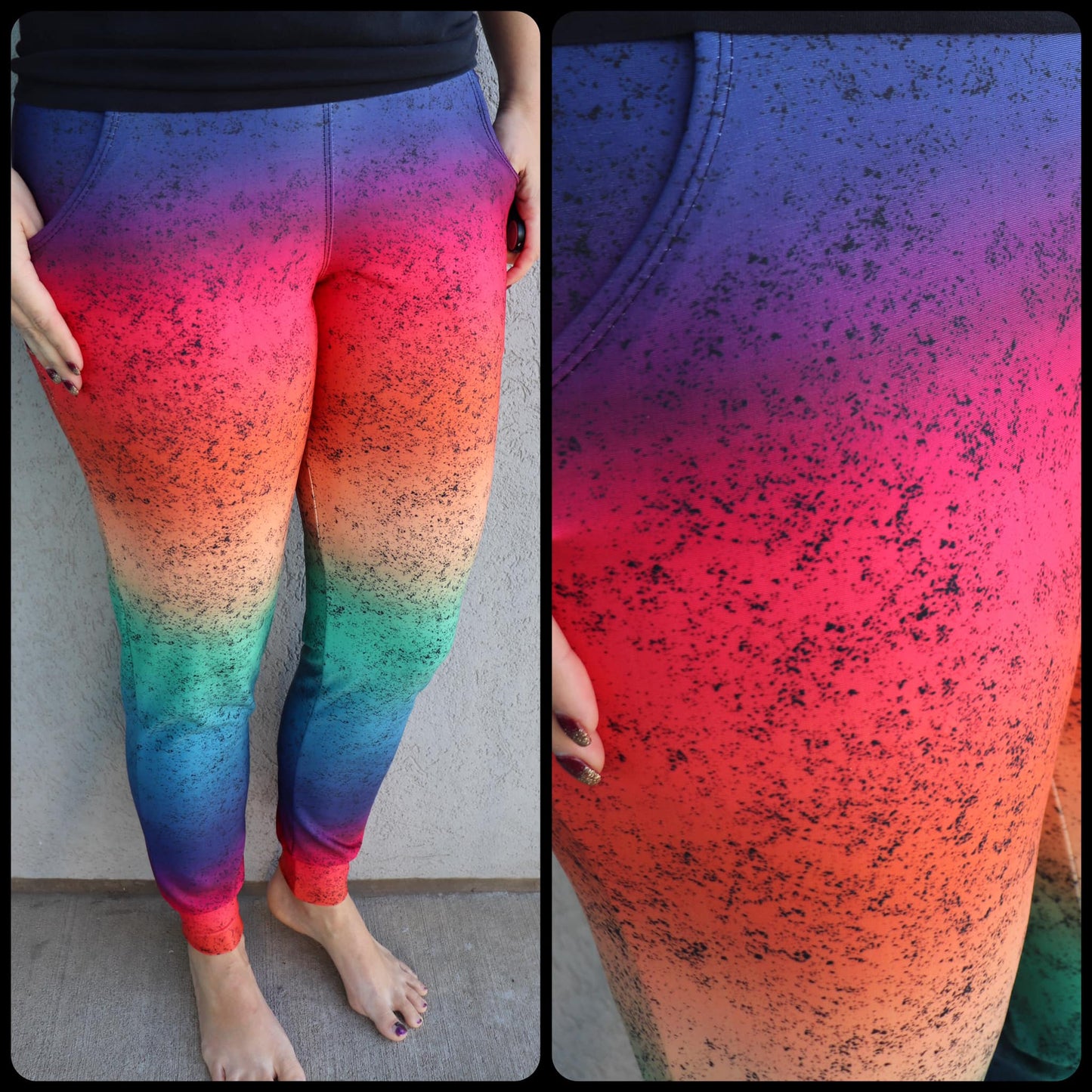 Brushed Jersey: Retro Ombre (grainline)