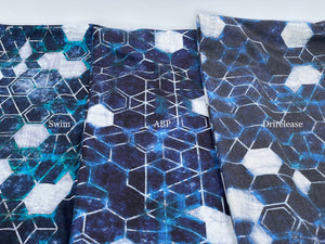 Swim: Blue Hexagons