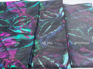 Brushed Jersey: Dark Jungle