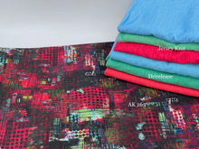 Charger l&#39;image dans la galerie, Jersey Knit: Pink Urban Jungle