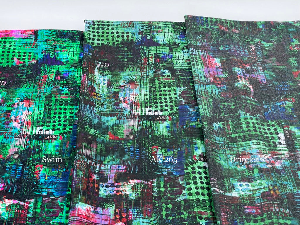 AK 265: Green Urban Jungle (cross grain)