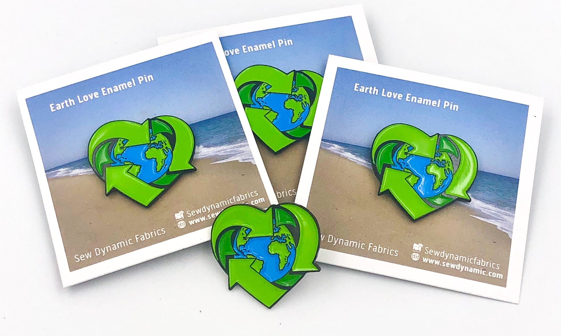 enamel pin, recycle enamel pin, donation, plastic pollution