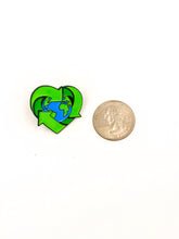 Load image into Gallery viewer, enamel pin, recycle enamel pin, donation, plastic pollution