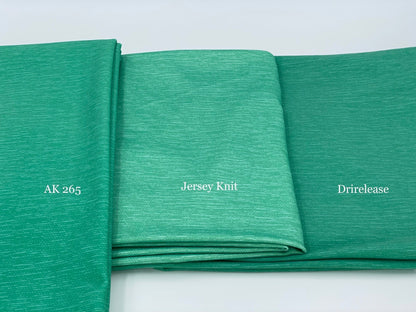 Brushed Jersey: Mint Printed Woven Texture