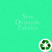Load image into Gallery viewer, Brushed Jersey: Mint Printed Woven Texture