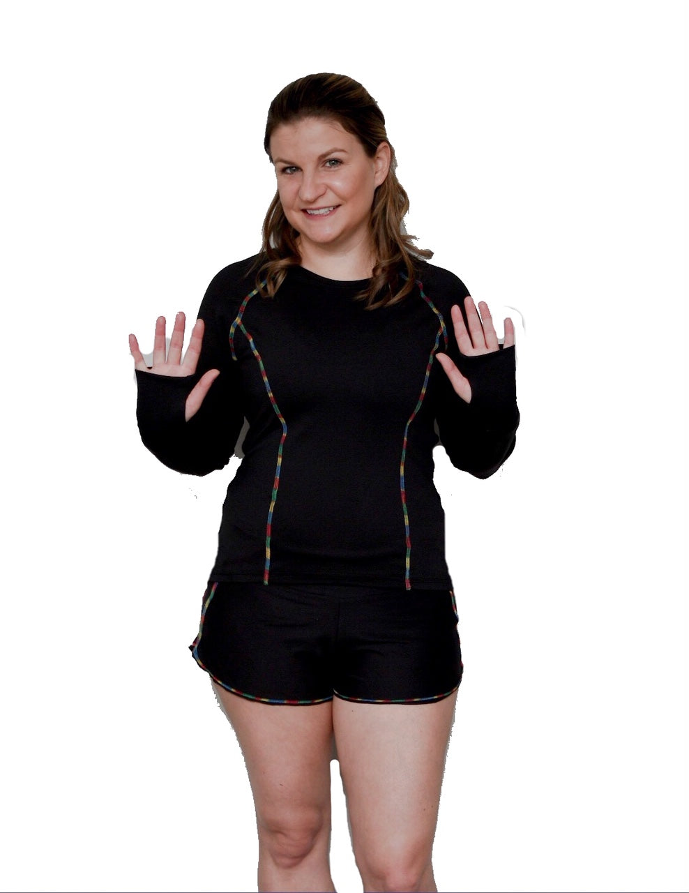 Soft Jersey Knit: Repreve Recycled Poly (19 recycled plastic bottles)