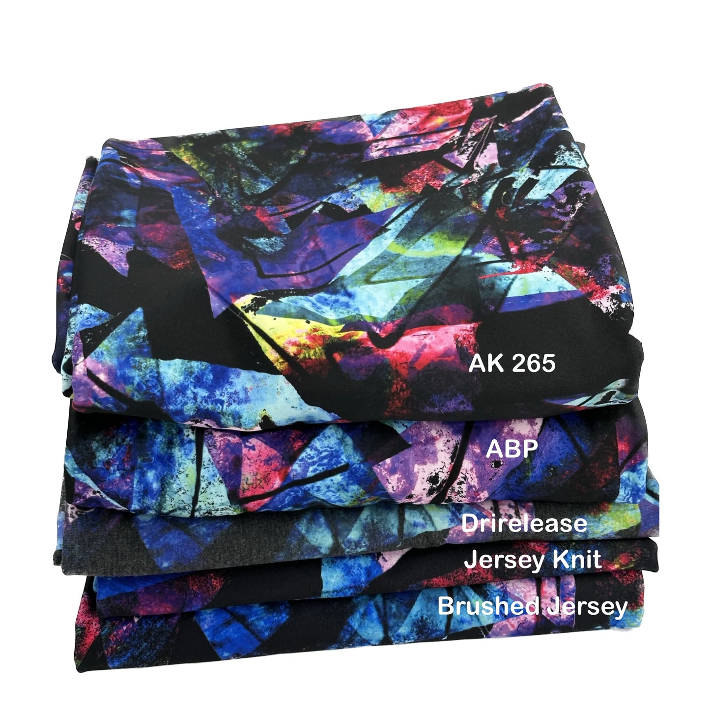Jersey Knit: Illuminated Geo