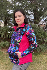 Jersey Knit: Illuminated Geo
