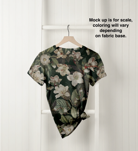 Brushed Jersey: Magnolias