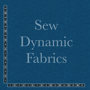 Drirelease: Marine Blue, Coral and Yellow Woven Textures