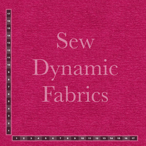 Brushed Jersey: Raspberry Printed Woven Texture