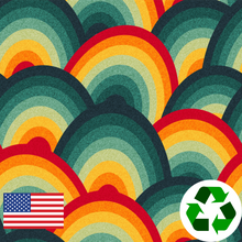 Load image into Gallery viewer, AK 245: Retro Rainbows - Large Scale (grainline)