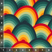 Load image into Gallery viewer, Yoga: Retro Rainbows - Small Scale