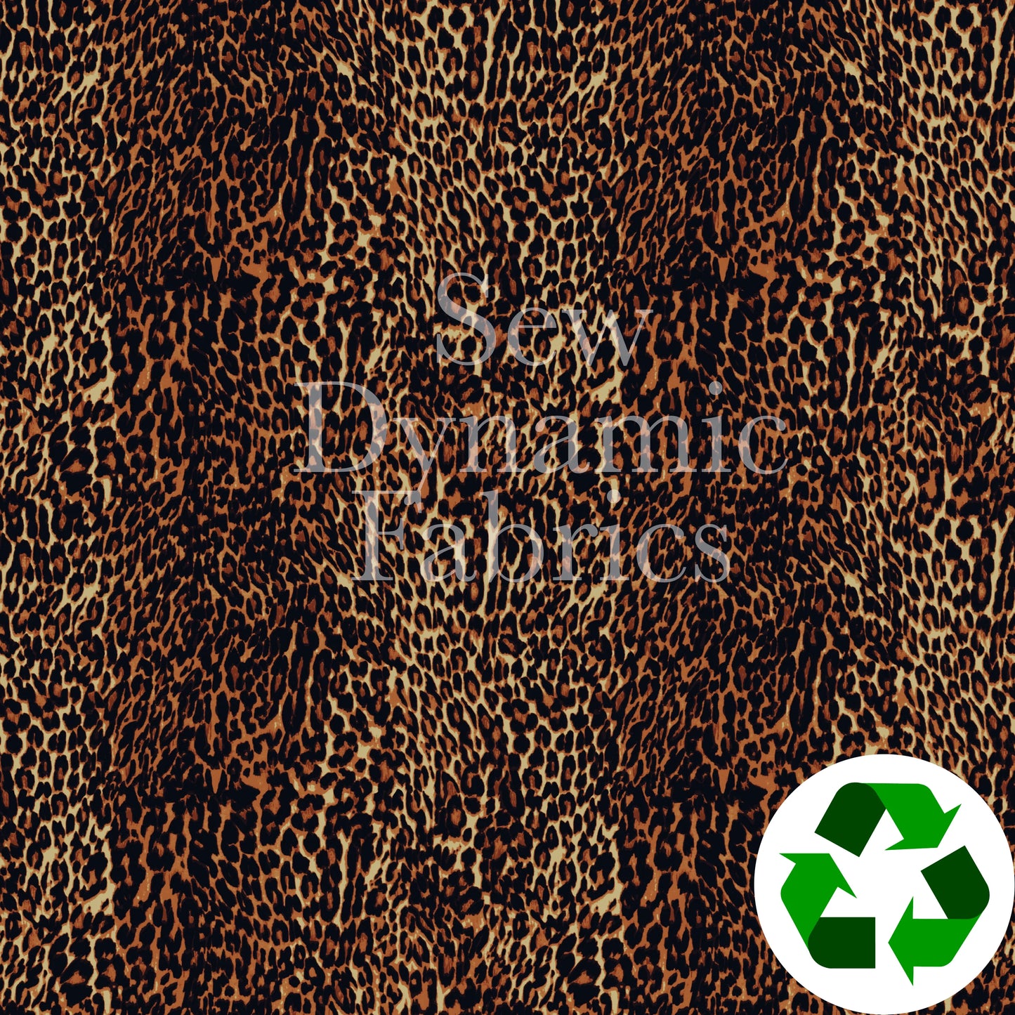 Jersey Knit: Leopard