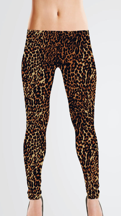 Jersey Knit: Leopard