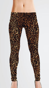 Jersey Knit: Leopard