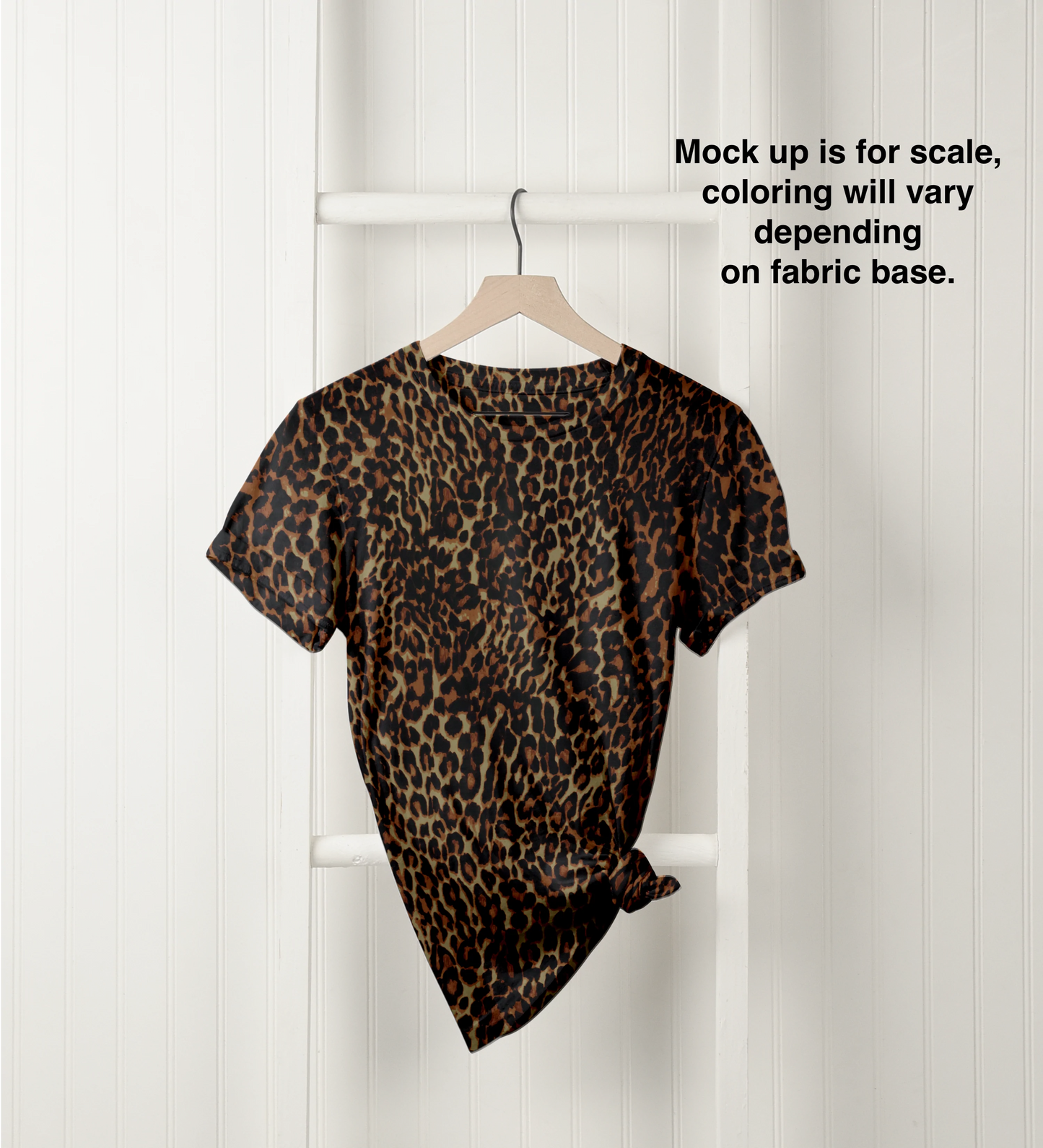 Jersey Knit: Leopard