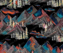 Load image into Gallery viewer, AK 265: Rainy Mountains (cross grain)