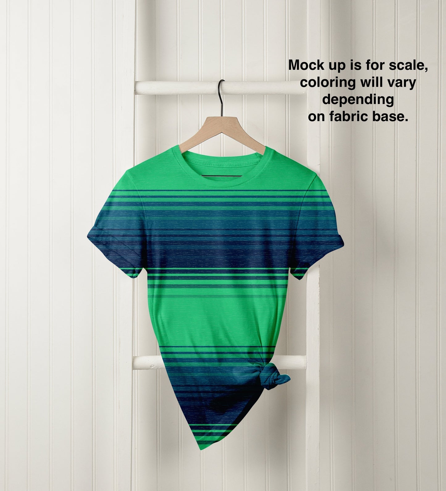 Drirelease: Green/Blue Stripes