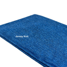 Cargar imagen en el visor de la galería, Brushed Jersey: Dark Cyan Printed Woven Texture