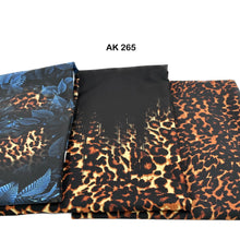 Load image into Gallery viewer, Jersey Knit: Falling Leopard Border 1.5 Yard Panel