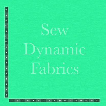 Brushed Jersey: Mint Printed Woven Texture