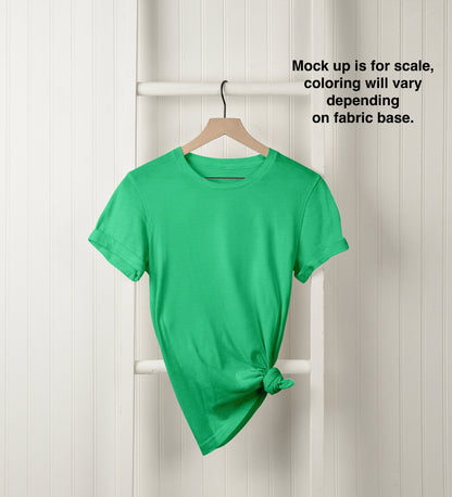 Brushed Jersey: Mint Printed Woven Texture