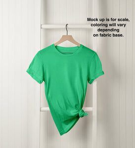 Brushed Jersey: Mint Printed Woven Texture