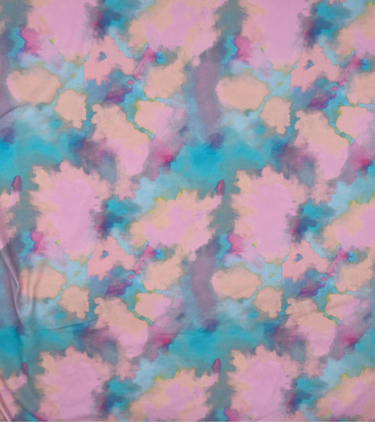 Swim Nylon: Tropical Tie Dye