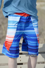 Load image into Gallery viewer, Boardshort: Climate Stripes