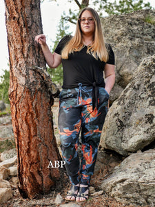 Jersey Knit: Abstract Jungle