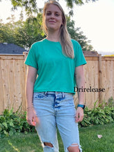 Load image into Gallery viewer, Brushed Jersey: Mint Printed Woven Texture