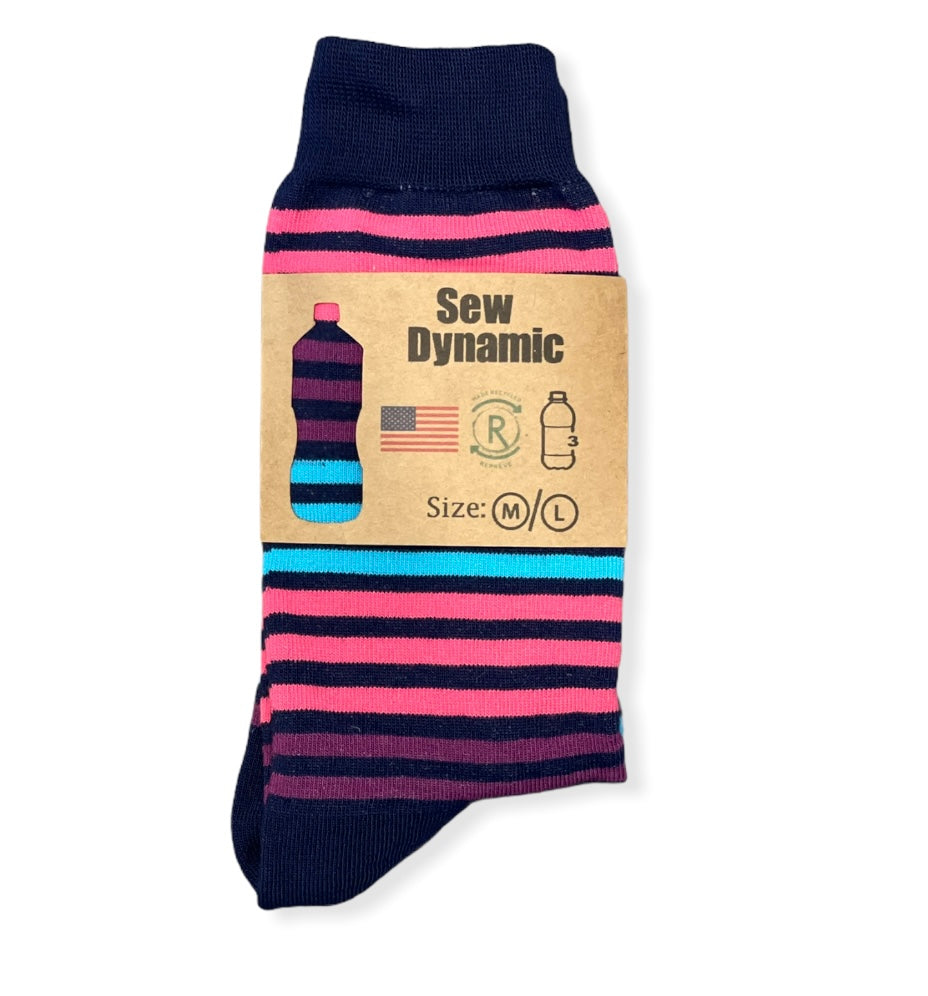 REPREVE® Jewel Stripe Socks