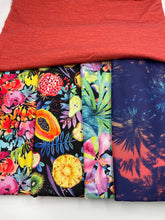Cargar imagen en el visor de la galería, Drirelease: Marine Blue, Coral and Yellow Woven Textures