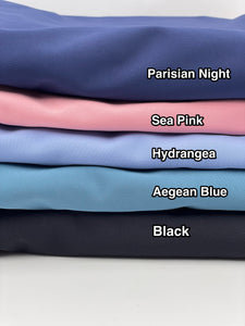 Solid Endurance Light Athletic Knit:  Parisian Night (REPREVE)